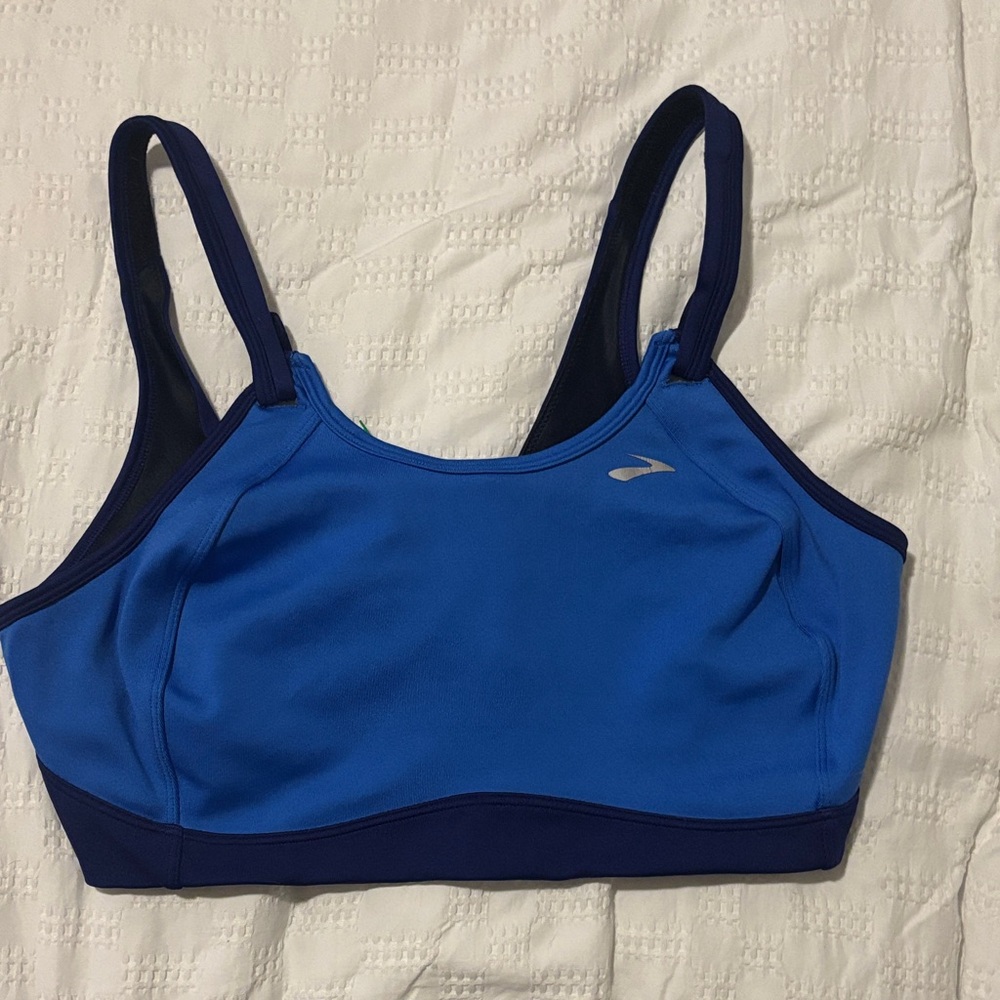 Brooks Vibrant Blue Sports Bra